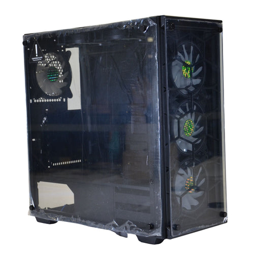 Musetex 907 Mid-Tower ATX Case with 6 Fans