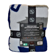 Load image into Gallery viewer, NHL Power Plush Toronto Maple Leafs Throw
