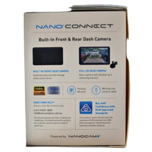 Load image into Gallery viewer, Nano Connect Wireless Smart Monitor with Dual Channel Dash Camera
