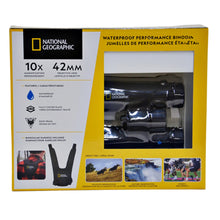 Load image into Gallery viewer, National Geographic Waterproof 10 x 42 Binoculars
