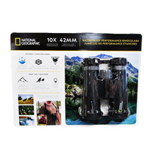 Load image into Gallery viewer, National Geographic Waterproof 10x42 Binoculars
