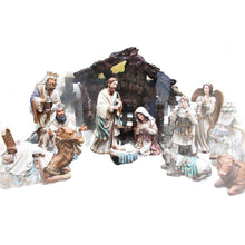 Load image into Gallery viewer, Nativity Scene 13 Piece Display Unit
