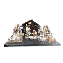 Load image into Gallery viewer, Nativity Scene 13 Piece Display Unit
