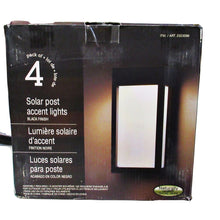 Load image into Gallery viewer, Naturally Solar Post Light Pack of 4
