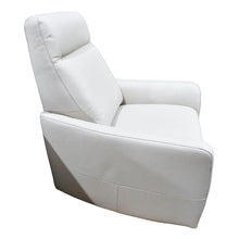 Load image into Gallery viewer, Natuzzi Top Grain Leather Pushback Recliner Smoke
