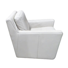 Load image into Gallery viewer, Natuzzi Top Grain Leather Swivel Armchair Beige-Leather Arm Chair-Liquidation Nation
