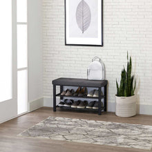 Load image into Gallery viewer, Neatfreak Fabric Upholstered Shoe Storage Bench
