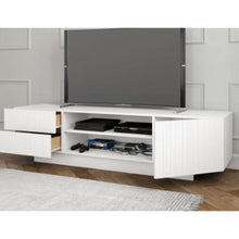 Load image into Gallery viewer, Nexera Marble 72-inch TV Stand in White
