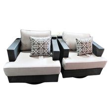 Load image into Gallery viewer, Niko 9-piece Patio Sectional Conversation Set with Fire Table Grey-Liquidation
