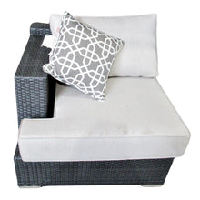 Load image into Gallery viewer, Niko 9-piece Patio Sectional Conversation Set with Fire Table Grey
