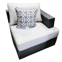 Load image into Gallery viewer, Niko 9-piece Patio Sectional Conversation Set with Fire Table Grey
