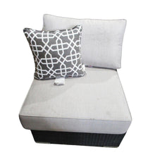Load image into Gallery viewer, Niko 9-piece Patio Sectional Conversation Set with Fire Table Grey
