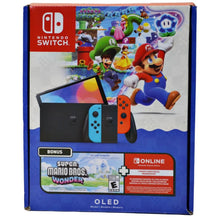 Load image into Gallery viewer, Nintendo Switch OLED 7&quot; Super Mario Bros Wonder Console
