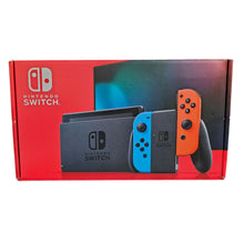 Load image into Gallery viewer, Nintendo Switch w/ Neon Blue and Neon Red Joy‑Con-Liquidation Store
