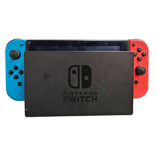 Nintendo Switch w/ Neon Blue and Neon Red Joy‑Con