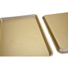 Load image into Gallery viewer, Nordic Ware Gold Bakeware Only 2 Sheets of a 3 Pack

