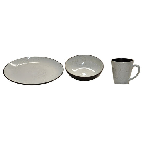 Noritake Colorwave Bloom Place Setting in Chocolate