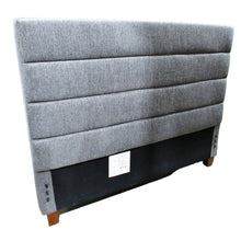 Load image into Gallery viewer, Northridge Queen Size Fabric Headboard Grey
