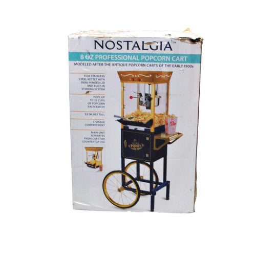 Nostaliga Vintage Professional Popcorn and Concession Cart