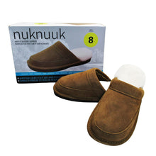 Load image into Gallery viewer, Nuknuuk Men&#39;s Shearling Slipper Brown 8
