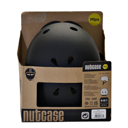 Nutcase Youth Multi Helmet Magnetic Closure with MIPS Matte Black