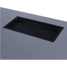 Load image into Gallery viewer, OSP Home Furnishings - Checkpoint Battlestation L shaped Gaming Desk with RGB LED Lights - Black

