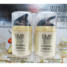 Load image into Gallery viewer, Olay Total Effects Anti-Aging SPF 15 Moisturizer 2 x 50 mL
