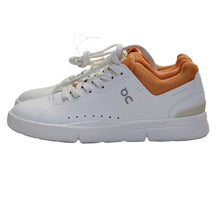 Load image into Gallery viewer, On Women&#39;s The ROGER advantage Textile Low-Top Sneakers size 7 - White w/Copper
