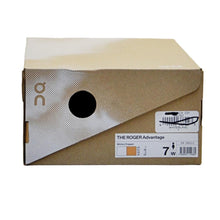 Load image into Gallery viewer, On Women&#39;s The ROGER advantage Textile Low-Top Sneakers size 7 - White w/Copper
