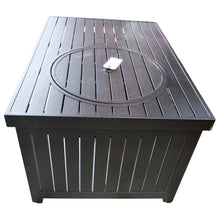 Load image into Gallery viewer, Paramount Rectangle Aluminum Smokeless Fire Pit Table with Lid-Liquidation Store
