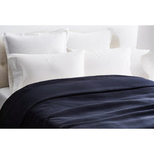 Load image into Gallery viewer, Peacock Alley Angelina Navy Queen Coverlet
