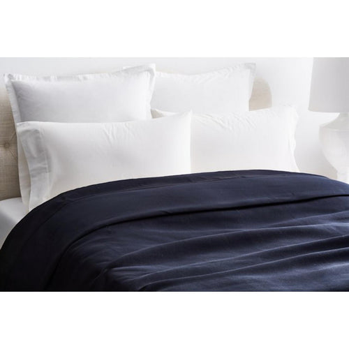 Peacock Alley Angelina Navy Queen Coverlet