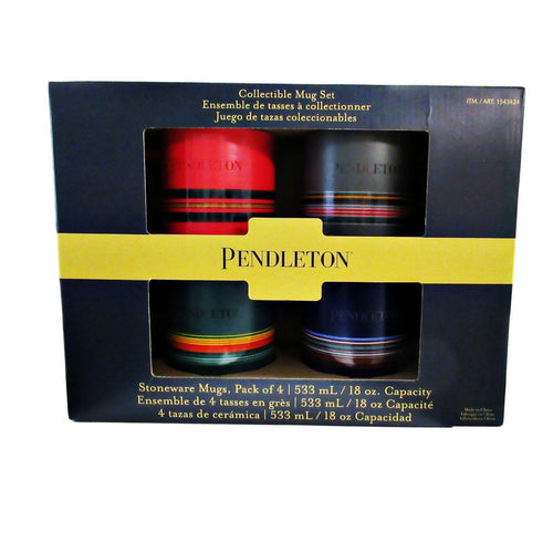 Pendleton 523ml (18oz) Collectable Mugs 4 Pack