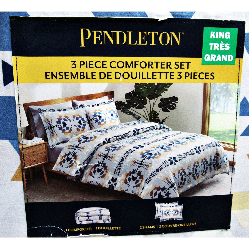 New Pendleton King Comforter selling Set