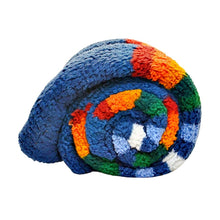 Load image into Gallery viewer, Pendleton Sherpa Blanket Multi-Colour Stripe Queen
