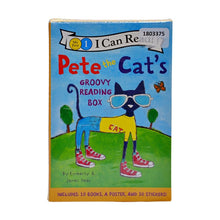 Load image into Gallery viewer, Pete the Cat&#39;s Groovy Box of Books: 10 Book Set with Poster and Stickers
