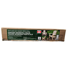 Load image into Gallery viewer, Pine Muskoka Upright Chair Kit
