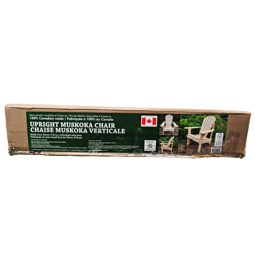 Pine Muskoka Upright Chair Kit