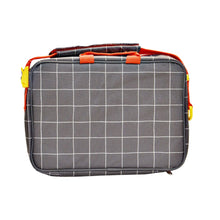Load image into Gallery viewer, PlanetBox Stainless Steel Lunchbox Set - Grey Grid
