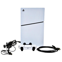 Load image into Gallery viewer, Playstation 5 Slim Console with Disc Drive and Wireless Controller - White
