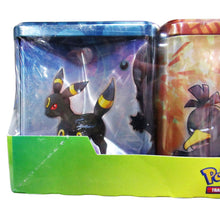 Load image into Gallery viewer, Pokemon Stacking Tins 3-pack (Fire, Fighting and Dark)
