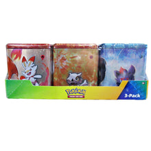 Load image into Gallery viewer, Pokemon Stacking Tins 3-pack (Fire, Fighting and Dark)-Liquidation Store
