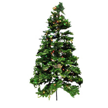 Load image into Gallery viewer, Pre-Lit EZ Connect Artificial Christmas Tree 350 Color-Changing LED Lights 7.5 ft
