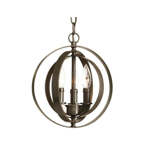Progress Lighting P5142-20 Three-Light Sphere Pendant