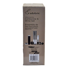 Load image into Gallery viewer, Rabbit USB Rechargeable Electric Corkscrew and Wine Set, 7-piece-Liquidation Store

