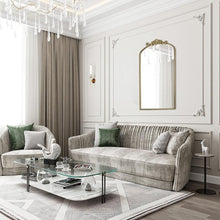 Load image into Gallery viewer, Ravena Floor Mirror Gold Used-Liquidation
