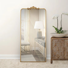 Load image into Gallery viewer, Ravena Floor Mirror Gold Used-Liquidation Store
