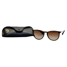 Load image into Gallery viewer, Ray-Ban Women&#39;s Classic Erika RB4171 865/13 Sunglasses - Nylon Havana Brown
