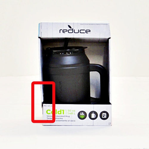 Reduce Cold1 1.48L Mug Black