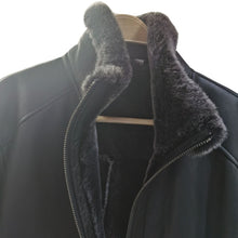 Load image into Gallery viewer, Ricardo B.H. Moto Sheepskin Bomber Jacket Black Medium
